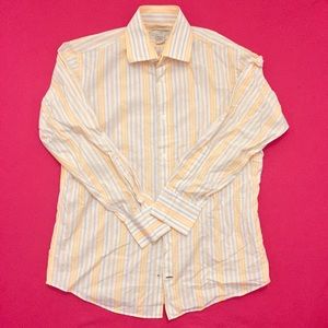Modern Banana Republic Striped Button-Up